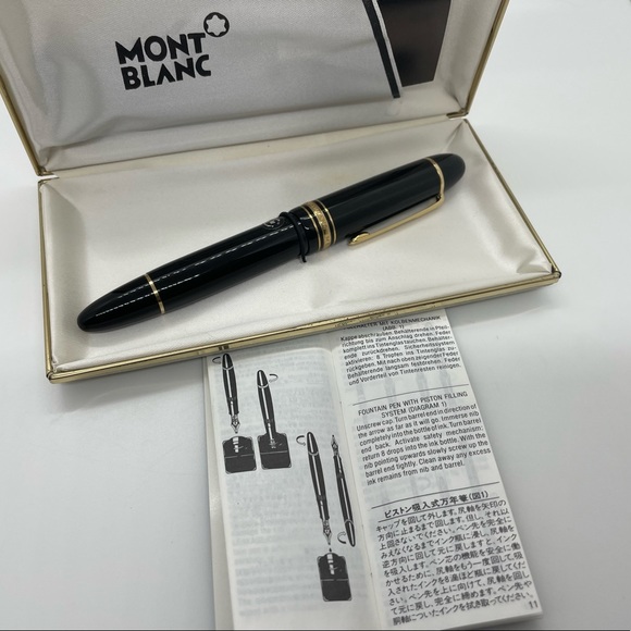 Vintage Montblanc Meisterstuck 149 Fountain Pen - Picture 3 of 9